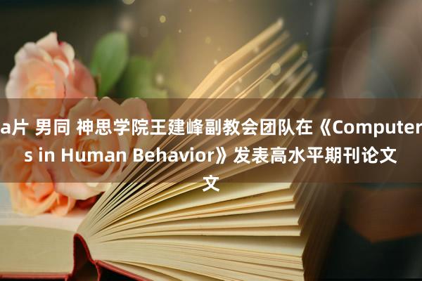 a片 男同 神思学院王建峰副教会团队在《Computers in Human Behavior》发表高水平期刊论文